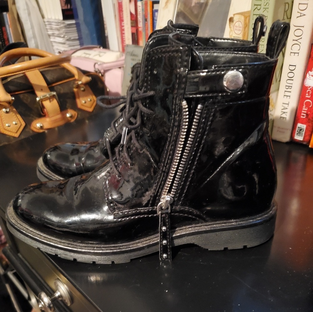 A/X patent boots